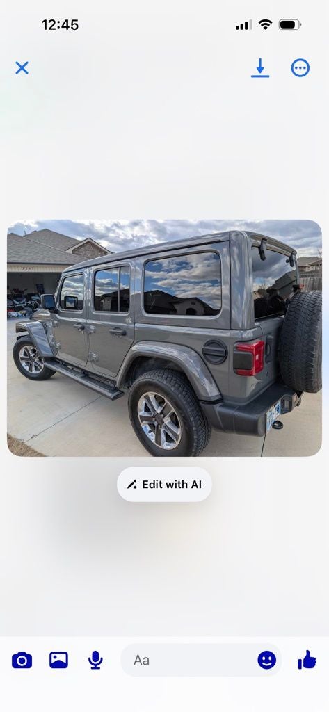 2019 Jeep Wrangler Sahara 4x4