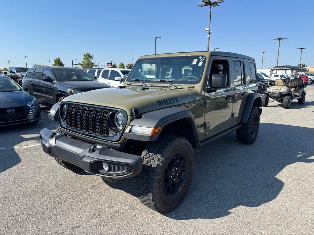 2025 Jeep Wrangler 4-Door Willys 4x4