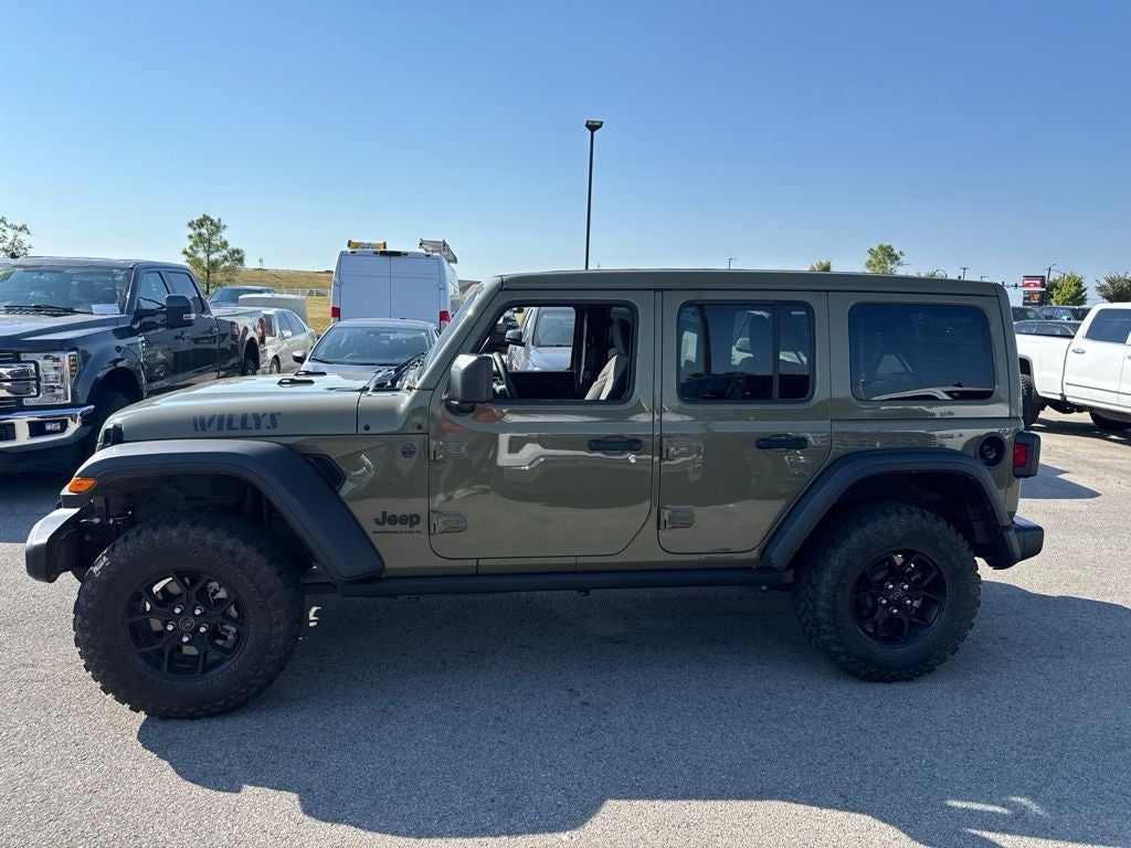 2025 Jeep Wrangler 4-Door Willys 4x4