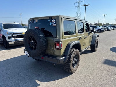 2025 Jeep Wrangler 4-Door Willys 4x4