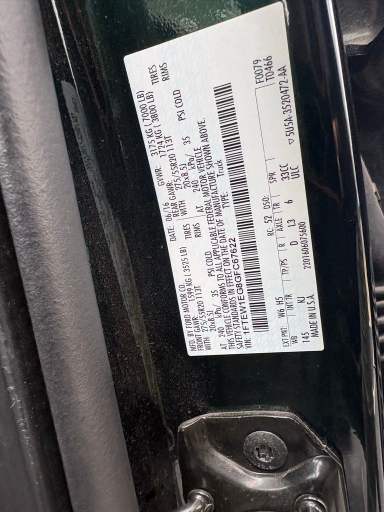 2016 Ford F-150 King Ranch