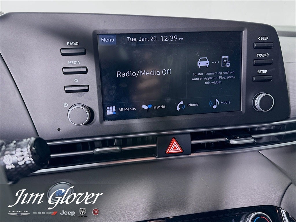 2025 Hyundai Elantra Hybrid Blue