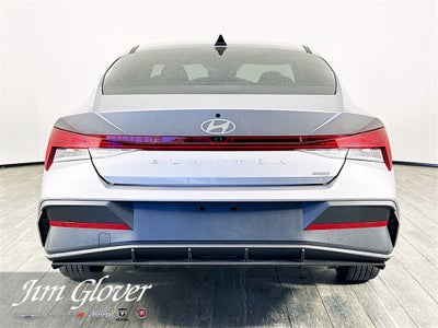 2025 Hyundai Elantra Hybrid Blue
