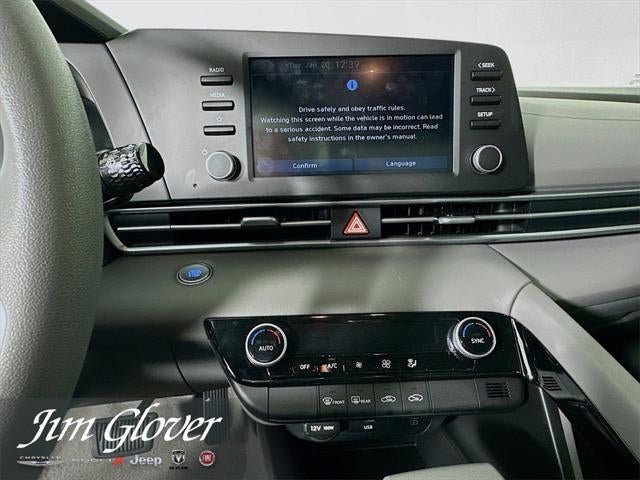 2025 Hyundai Elantra Hybrid Blue