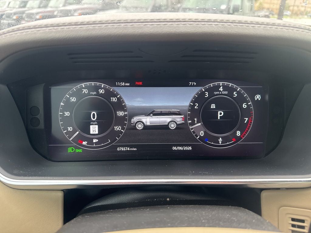 2018 Land Rover Range Rover 3.0L V6 Supercharged HSE