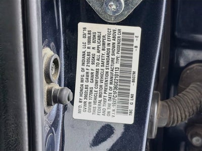 2016 Honda Civic Sedan EX-T