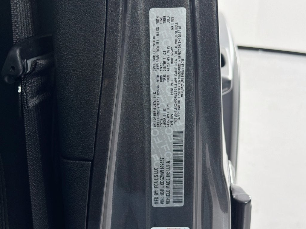 2022 Jeep Wrangler Unlimited Sport S