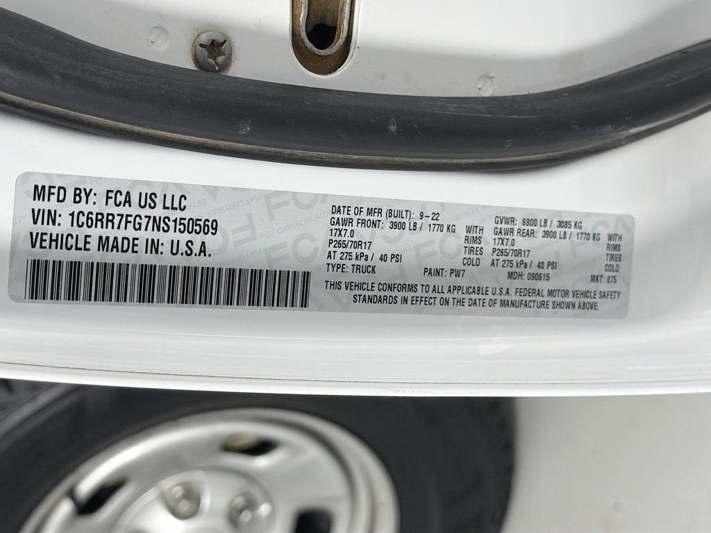 2022 RAM 1500 Classic Tradesman