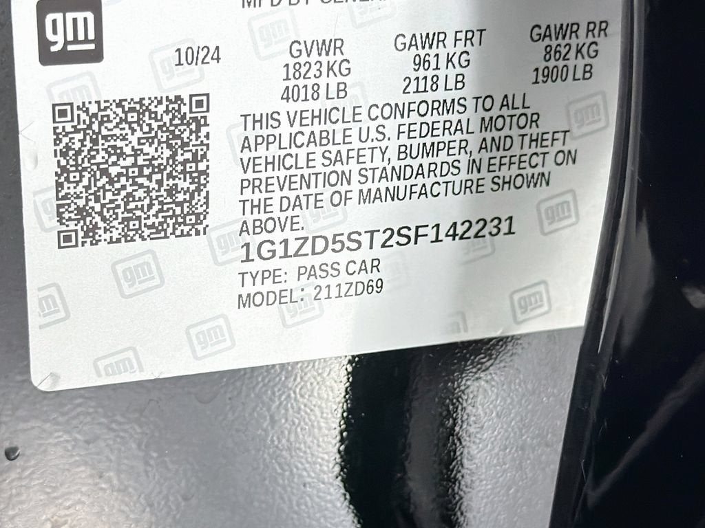 2025 Chevrolet Malibu 1LT