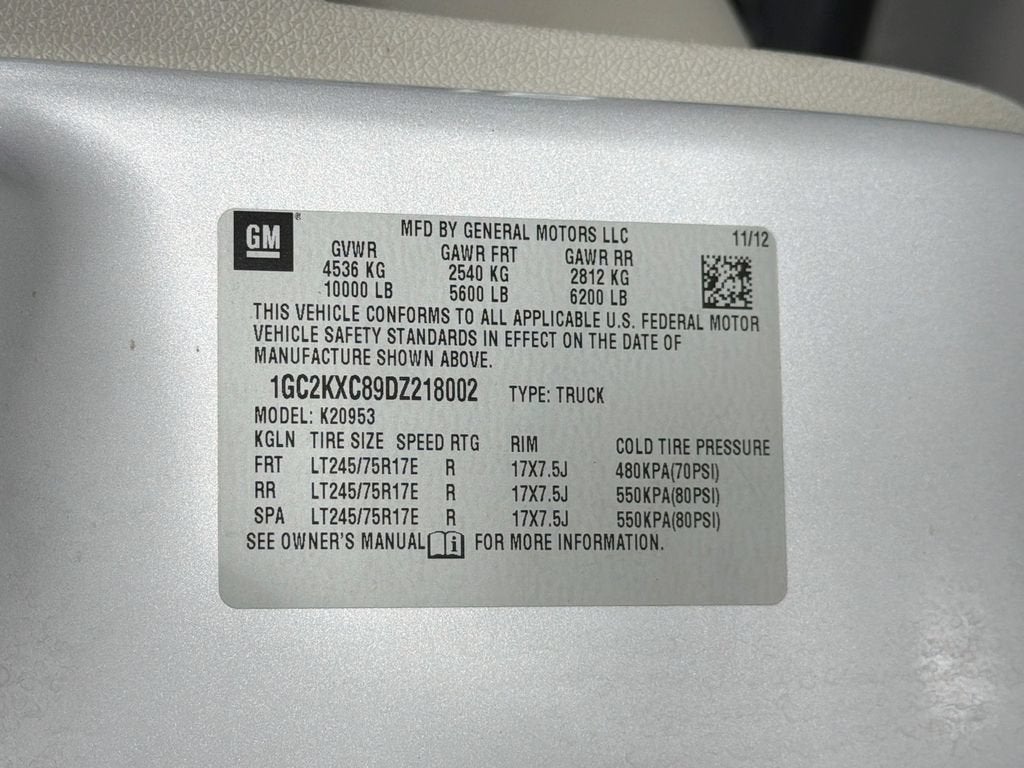 2013 Chevrolet Silverado 2500 HD LT