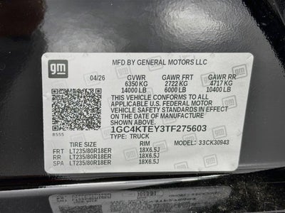 2026 Chevrolet Silverado 3500 HD LT DRW