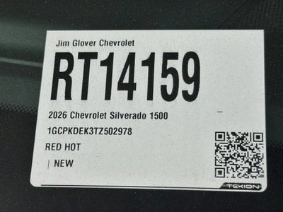 2026 Chevrolet Silverado 1500 LT