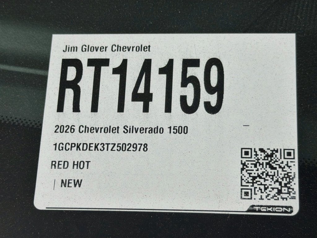2026 Chevrolet Silverado 1500 LT