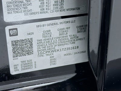 2026 Chevrolet Silverado 1500 RST
