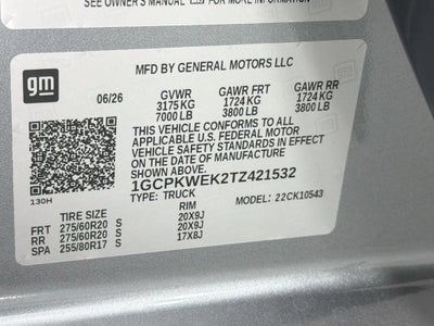 2026 Chevrolet Silverado 1500 RST