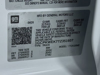 2026 Chevrolet Silverado 1500 RST