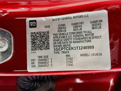 2026 Chevrolet Colorado LT