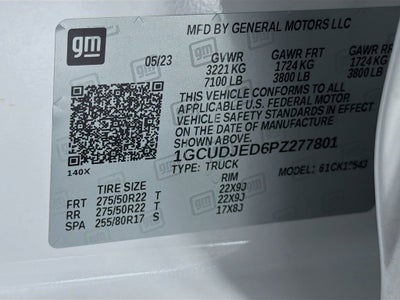 2023 Chevrolet Silverado 1500 High Country