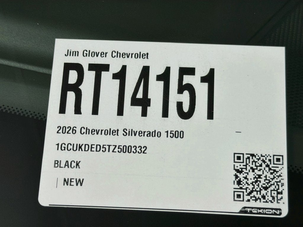 2026 Chevrolet Silverado 1500 LT
