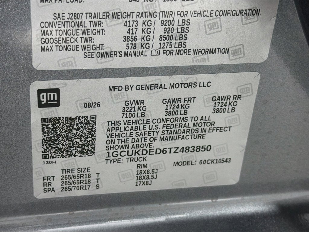 2026 Chevrolet Silverado 1500 LT