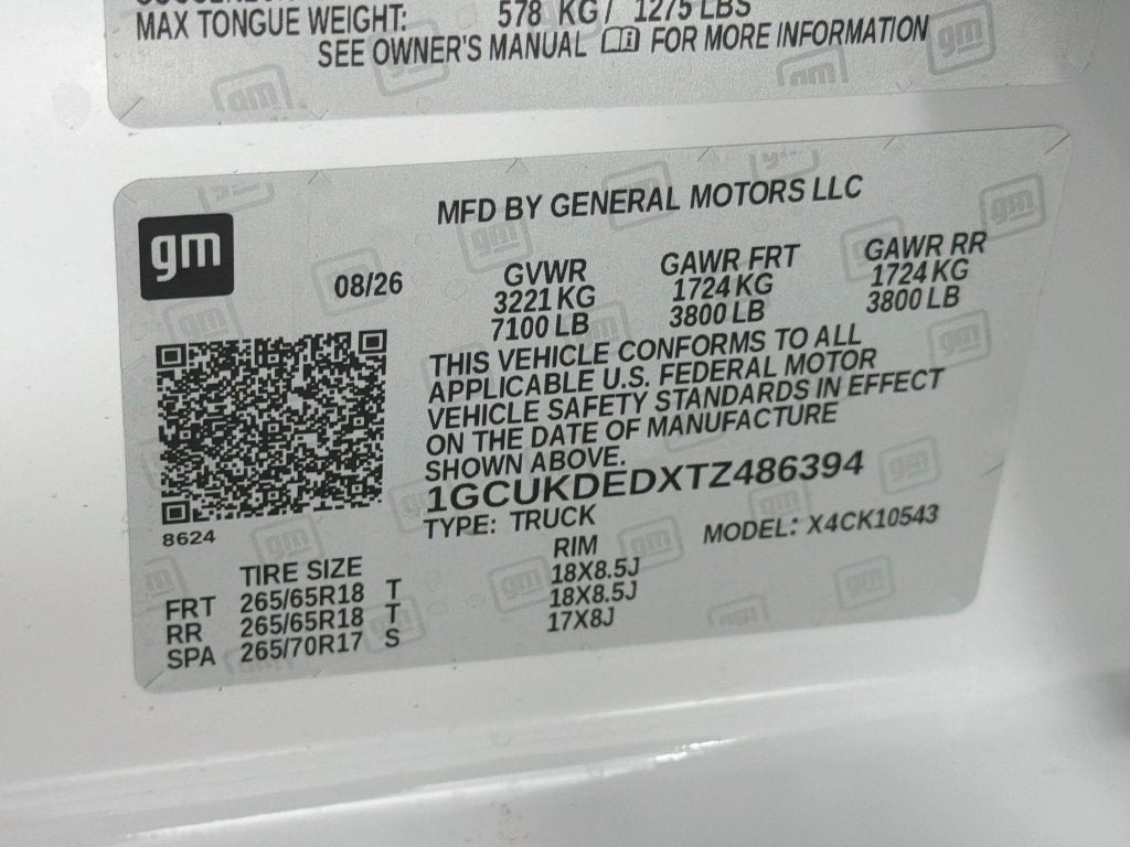 2026 Chevrolet Silverado 1500 LT