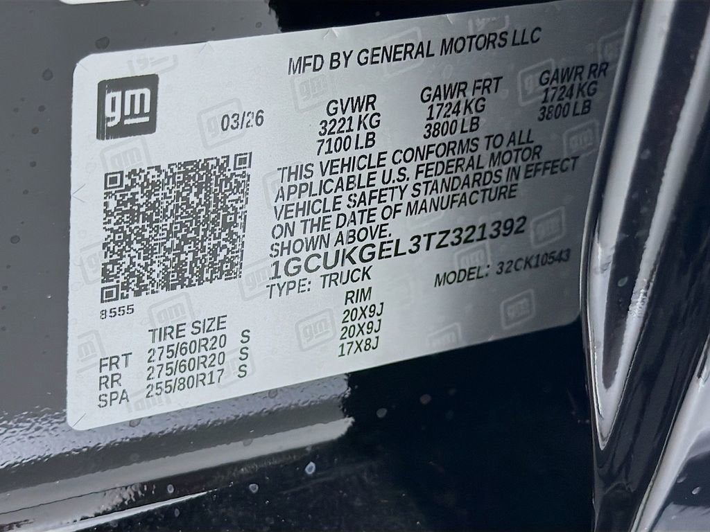 2026 Chevrolet Silverado 1500 LTZ