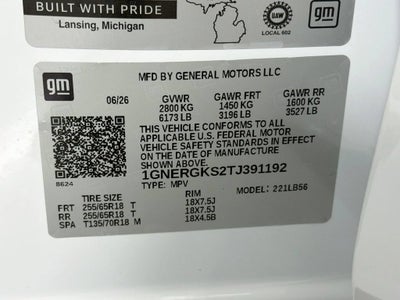 2026 Chevrolet Traverse LT