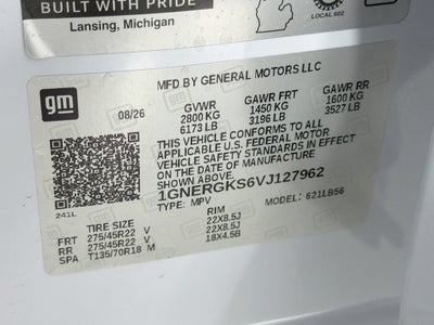2027 Chevrolet Traverse LT