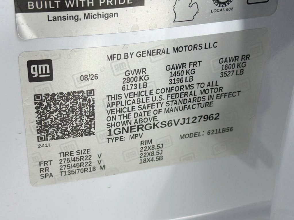 2027 Chevrolet Traverse LT