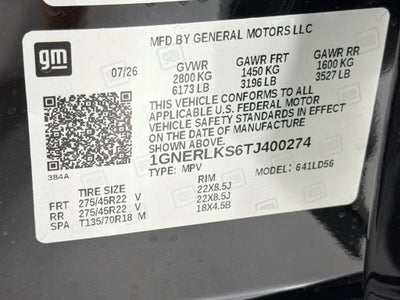 2026 Chevrolet Traverse RS