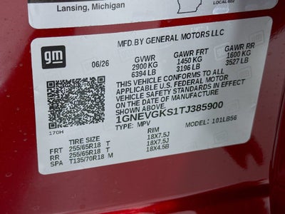 2026 Chevrolet Traverse LT