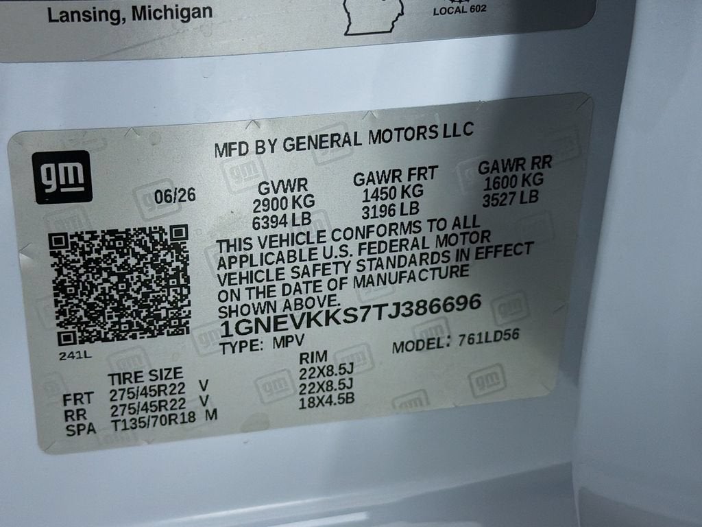 2026 Chevrolet Traverse High Country