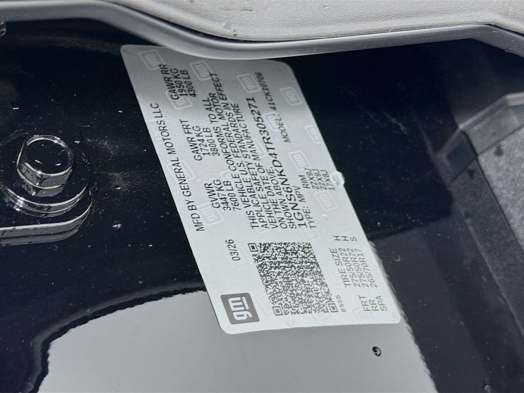 2026 Chevrolet Tahoe LT