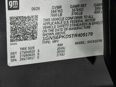 2026 Chevrolet Tahoe Z71