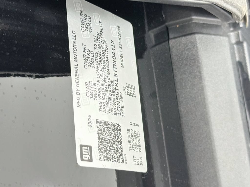 2026 Chevrolet Tahoe High Country