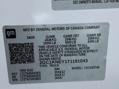 2026 Chevrolet Silverado 2500 HD LT