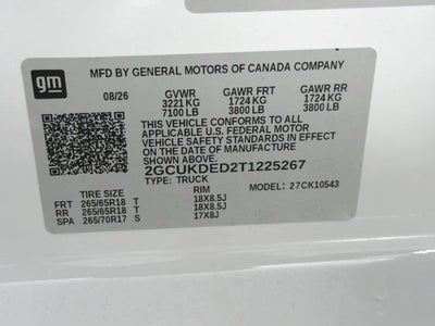 2026 Chevrolet Silverado 1500 LT