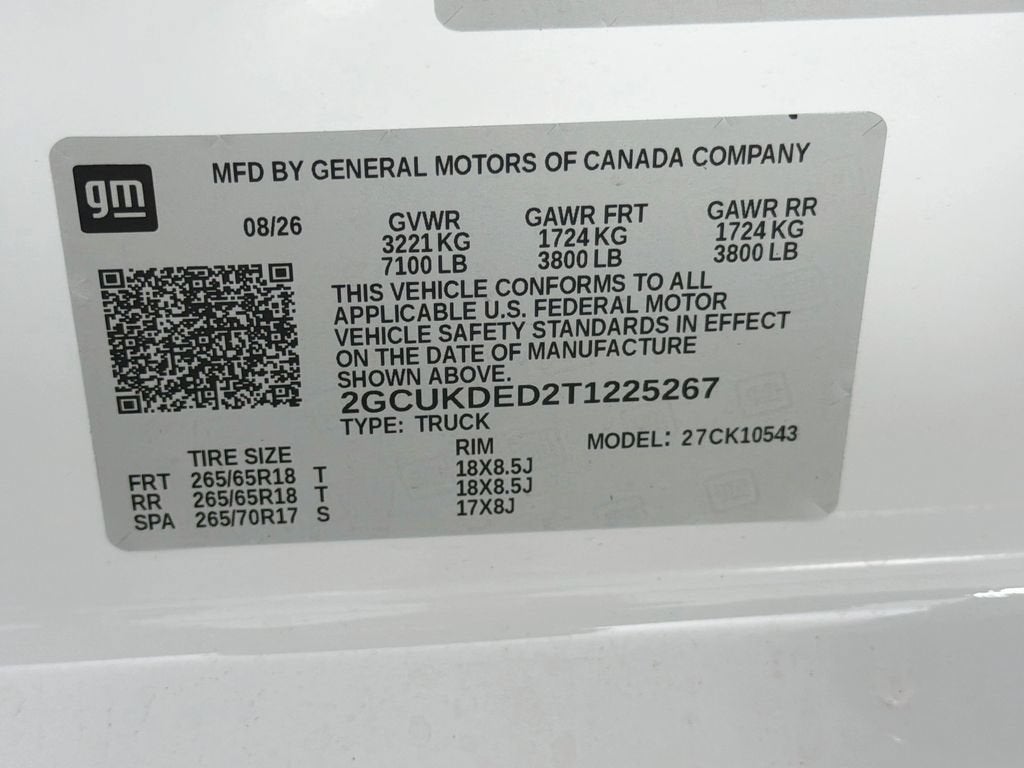 2026 Chevrolet Silverado 1500 LT