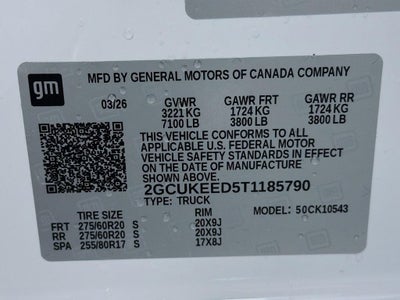 2026 Chevrolet Silverado 1500 RST