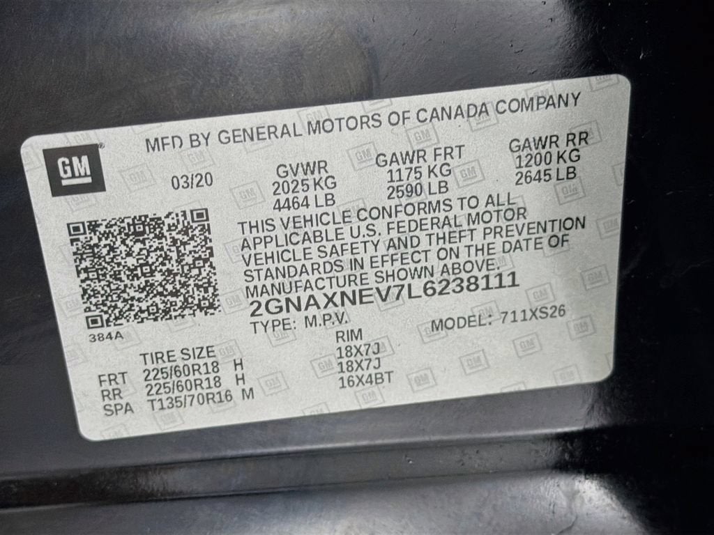 2020 Chevrolet Equinox Premier