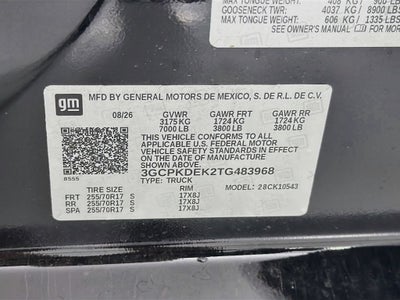 2026 Chevrolet Silverado 1500 LT