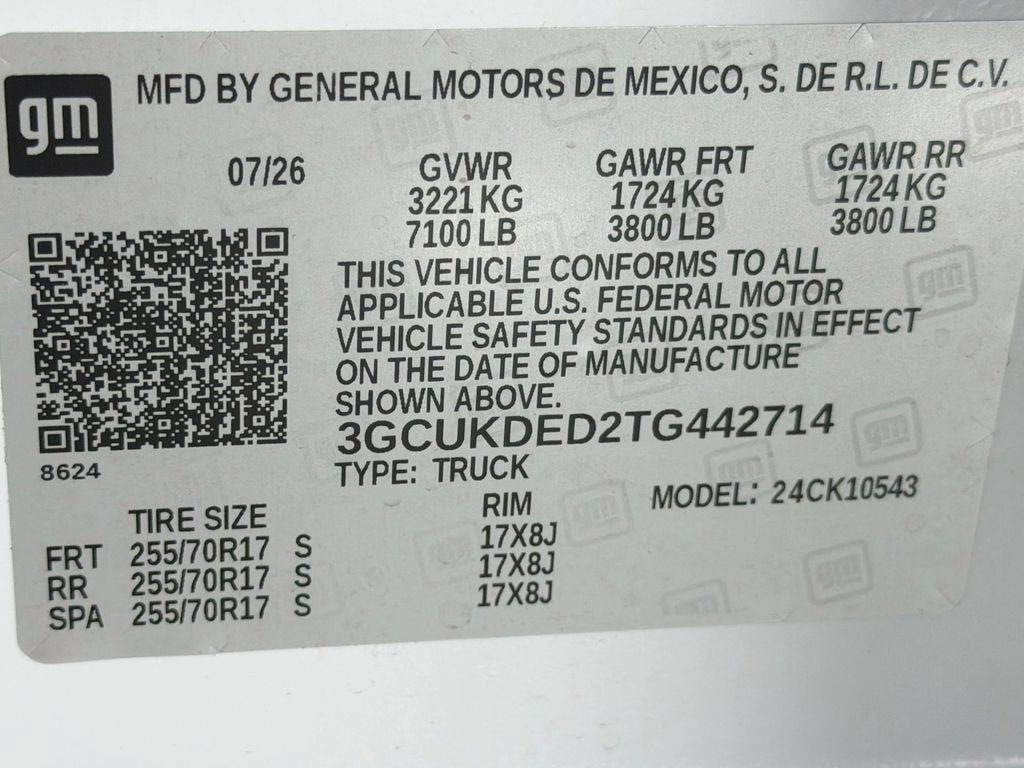 2026 Chevrolet Silverado 1500 LT
