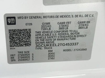 2026 Chevrolet Silverado 1500 RST