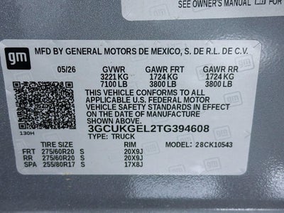 2026 Chevrolet Silverado 1500 LTZ