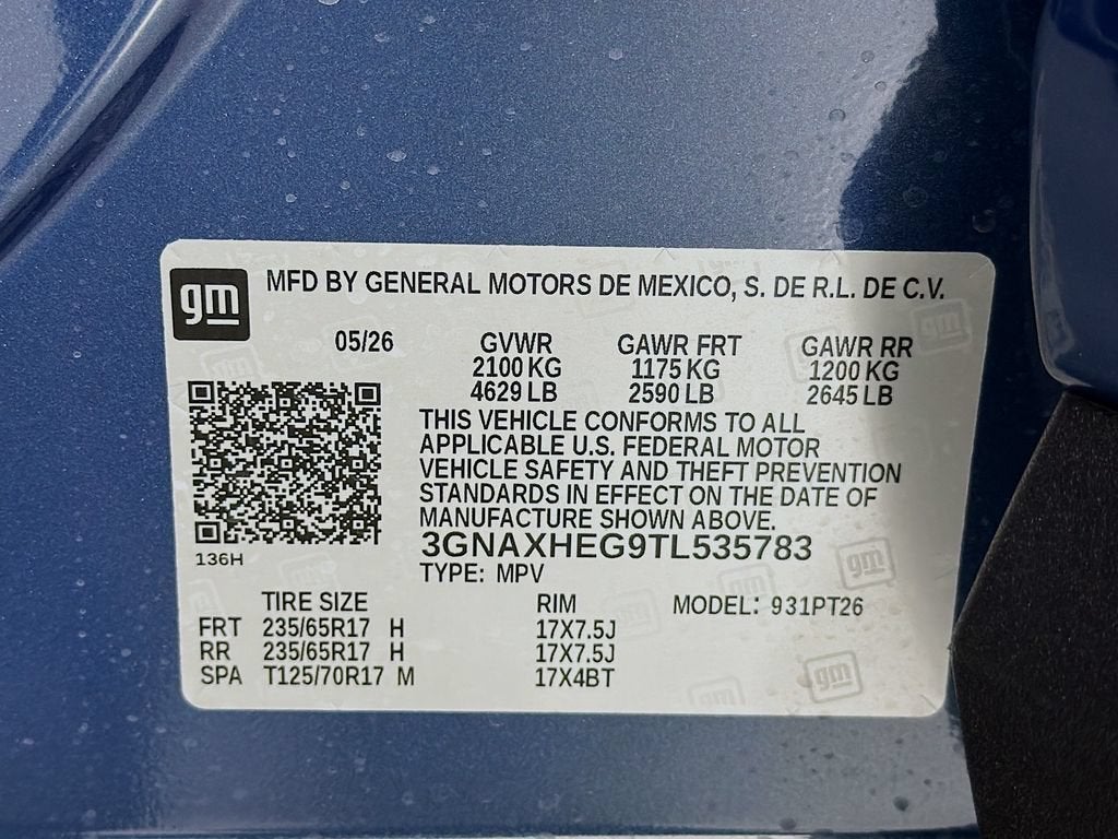 2026 Chevrolet Equinox LT