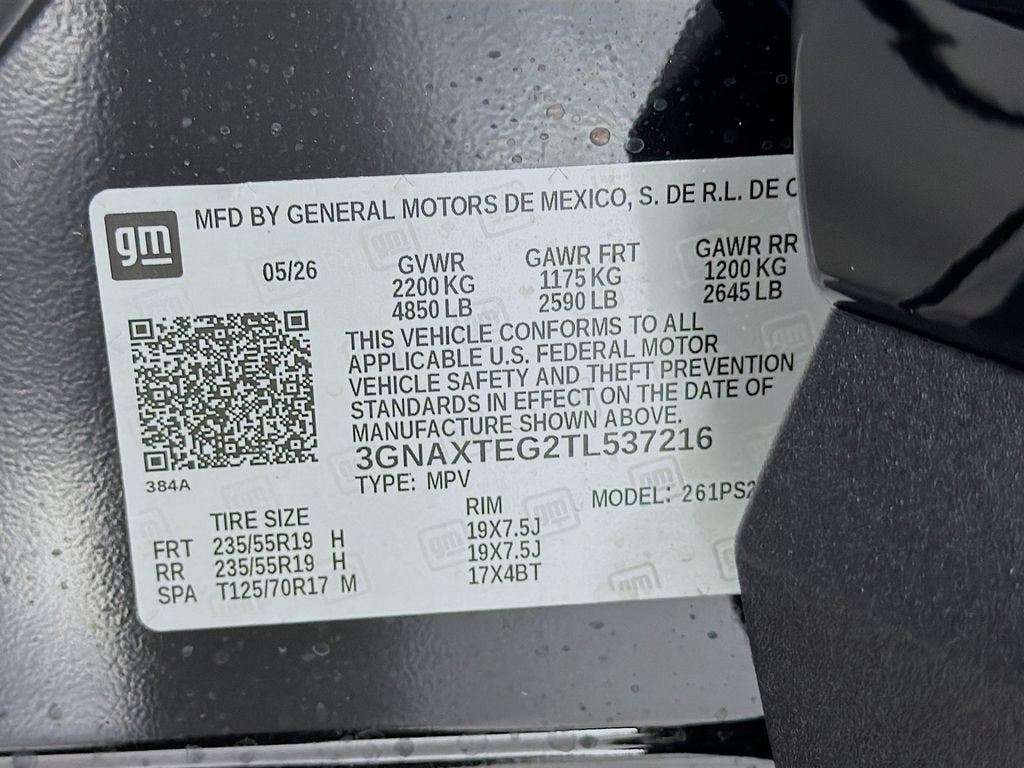 2026 Chevrolet Equinox RS