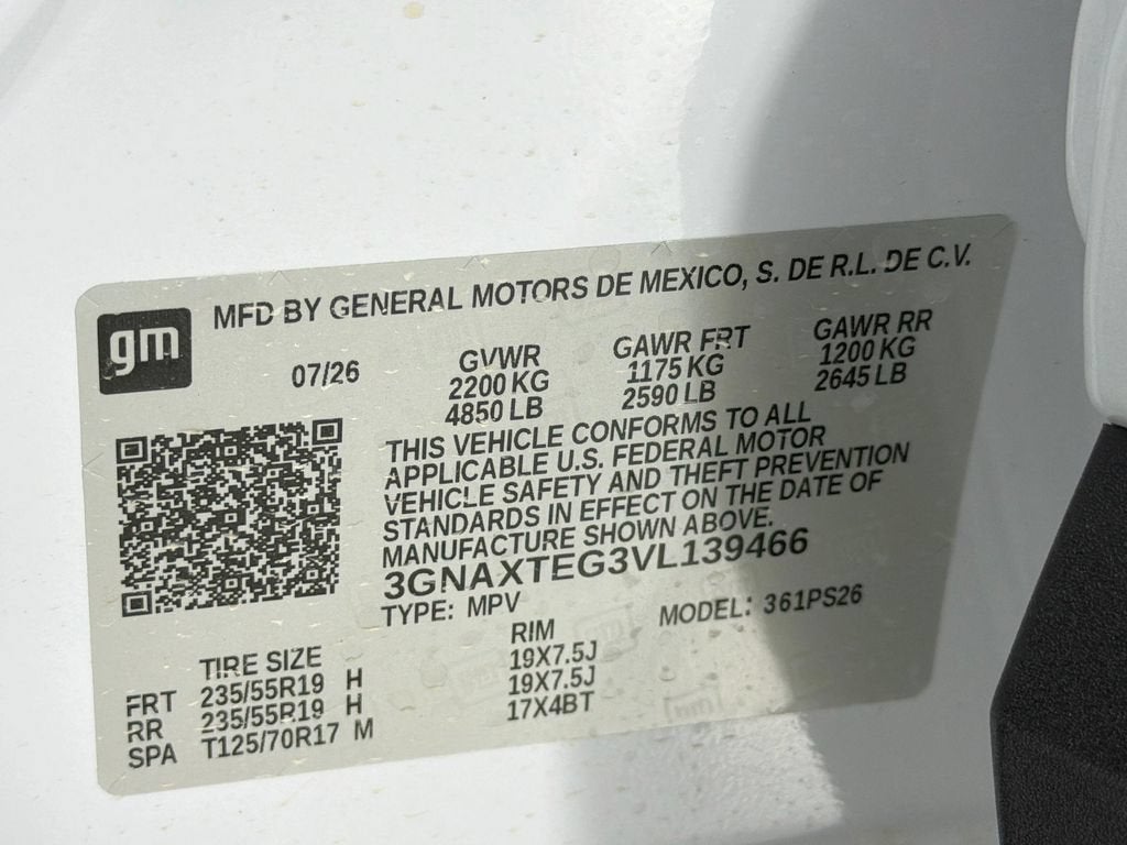 2027 Chevrolet Equinox RS