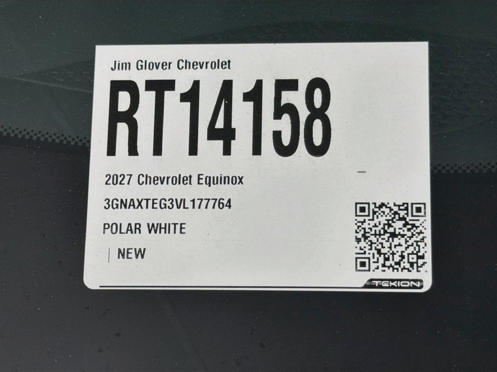 2027 Chevrolet Equinox RS