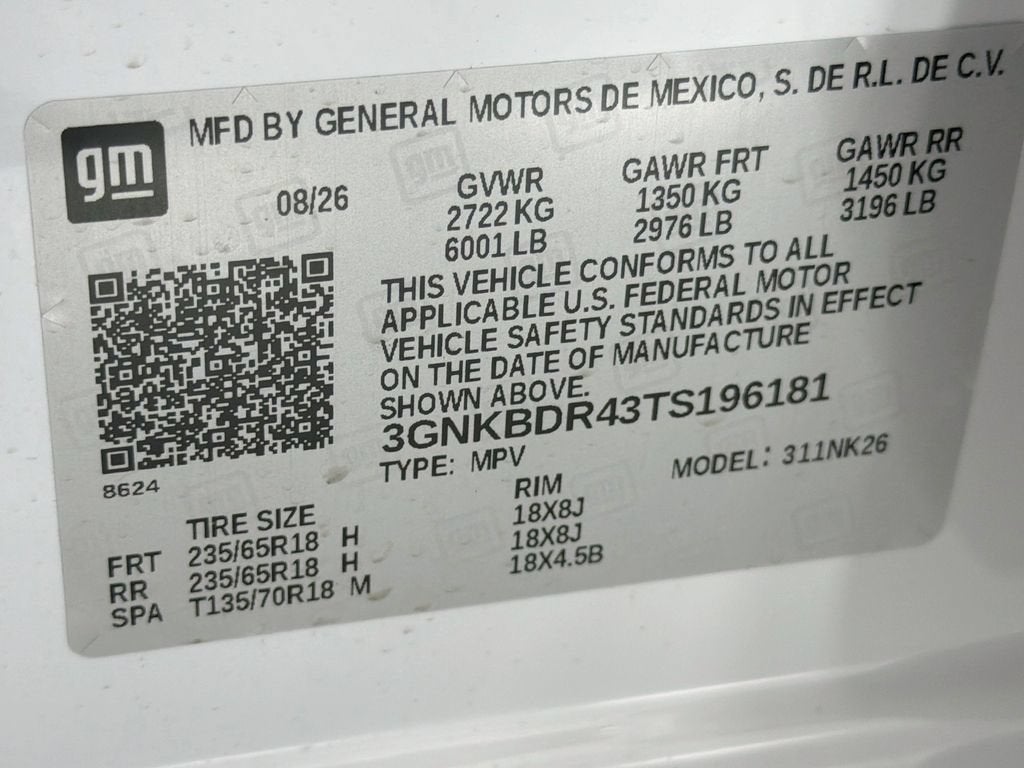 2026 Chevrolet Blazer 3LT