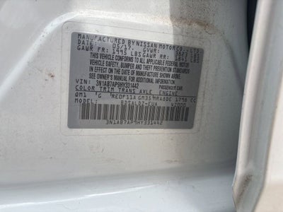 2017 Nissan Sentra SV